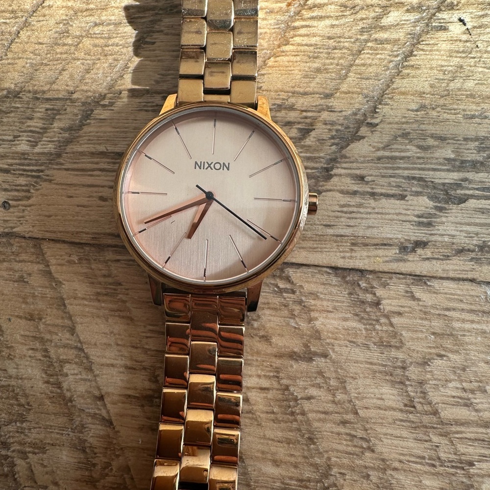 Nixon Rose Gold Watch